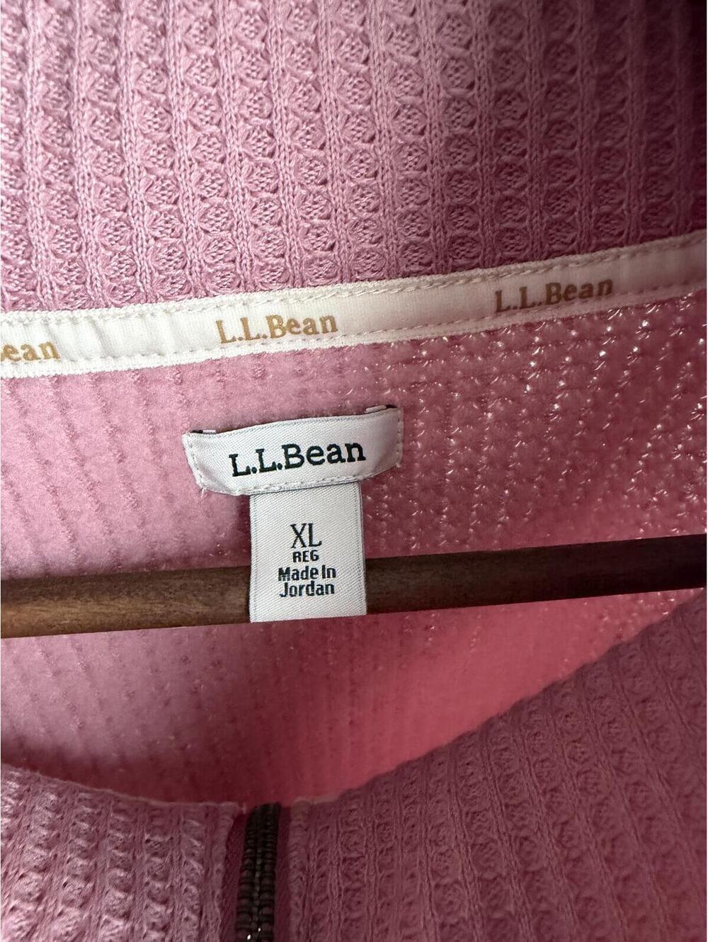 L.L. Bean Birchwood Brushed Waffle Anorak in Washed Orchid - Picture 2 of 8